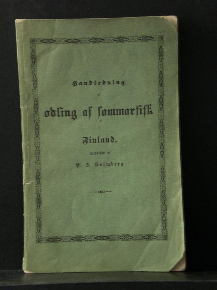 Handledning för odling av sommarfisk i Finland (1860)