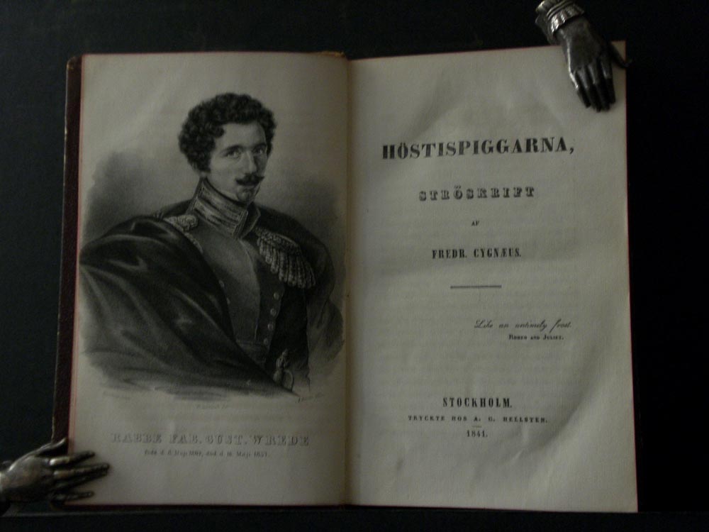 Fredric Cygnaeus Höstispiggarna, ströskrifter (1841)