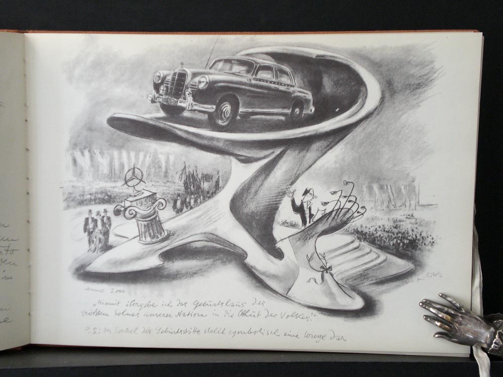 Hans Liska Den Herzen hinter dem Stern (Mercedes Skizzenbuch)
