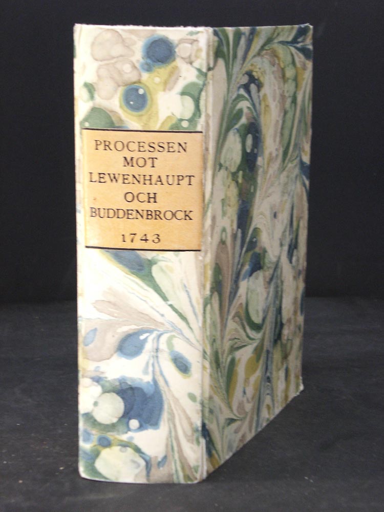 Processen mot Lewenhaupt och Buddenbrock 1743