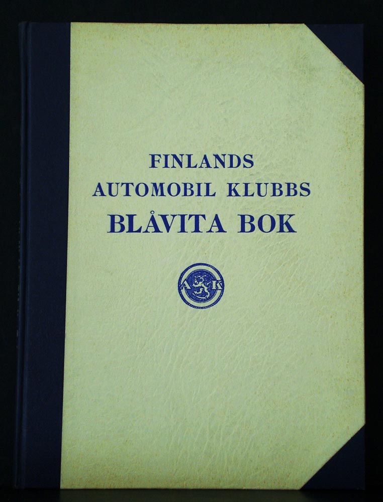 Finlands automobil klubbs blåvita bok (1941)