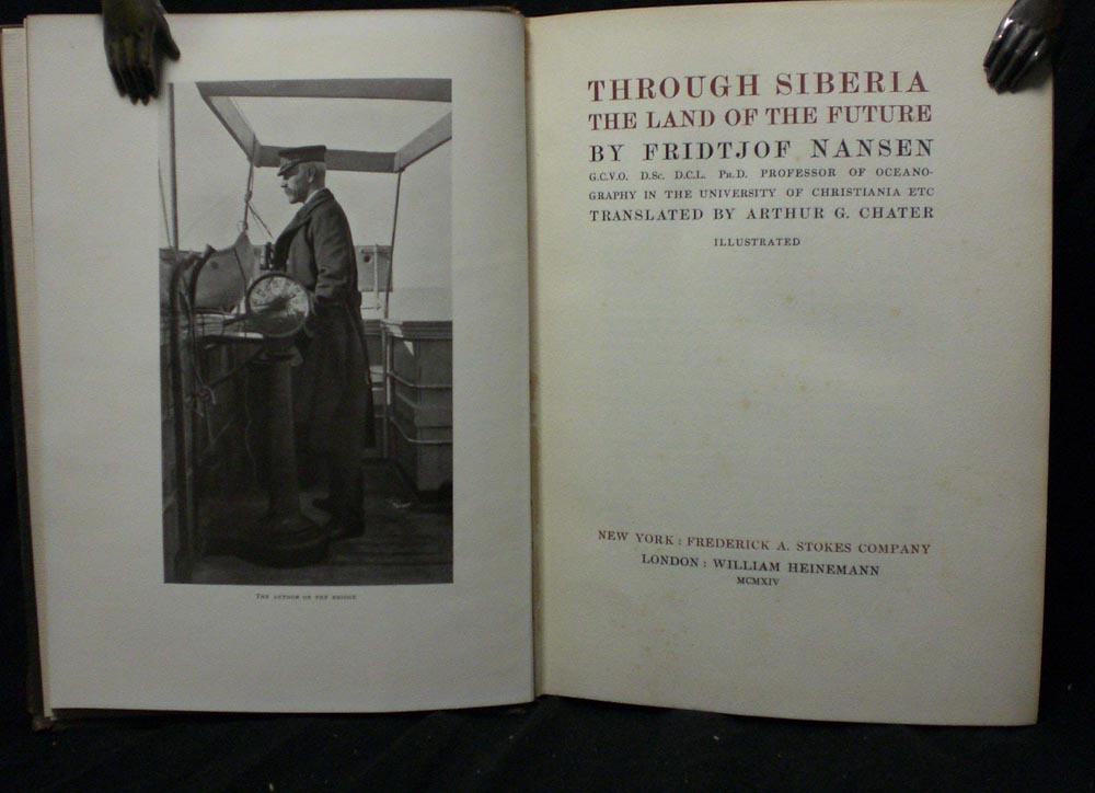 Nansen, Fridtjof: Through Siberia, the Land of the Future - Venäjän historia ja maantiede