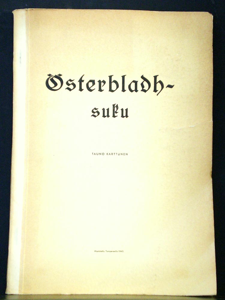 TAUNO KARTTUNEN Österbladh-suku (1945)