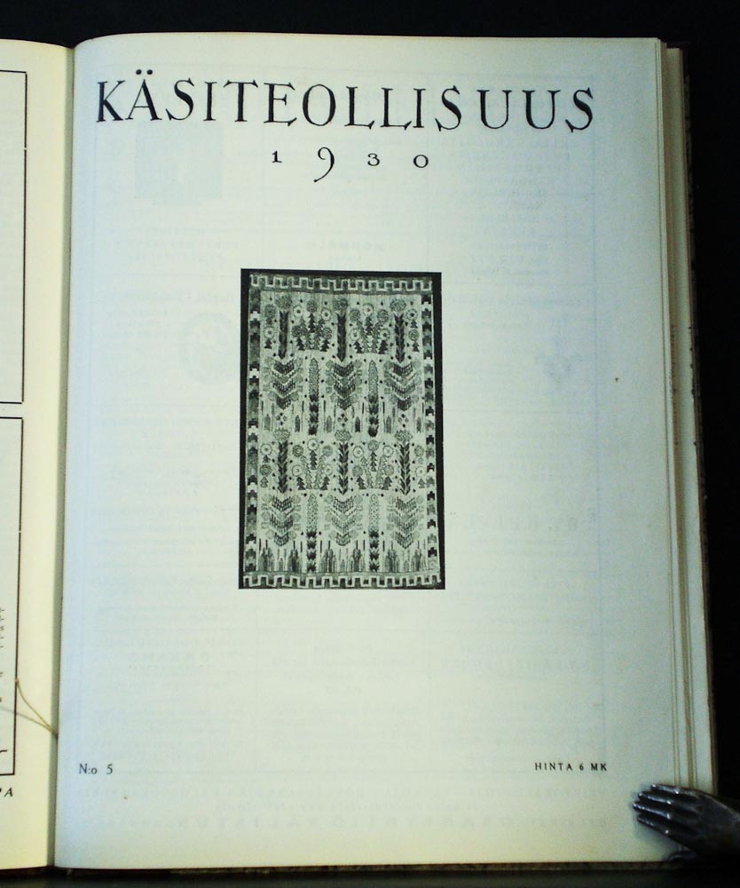 Kuoppamäki, Lauri: Käsiteollisuus, N:o 1-6, 1930