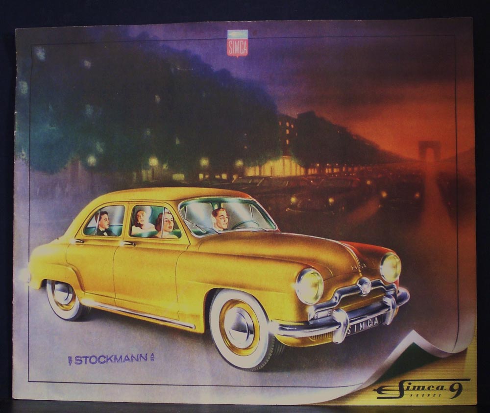 Simca Sales Brochure (1950)