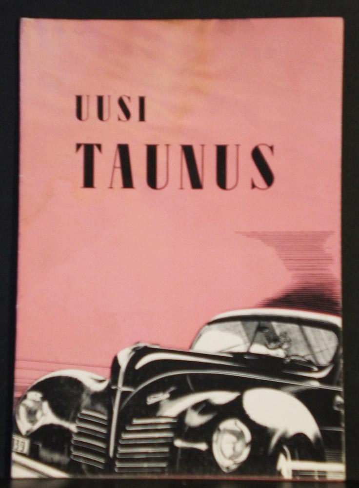 Uusi Taunus -esite (1939)