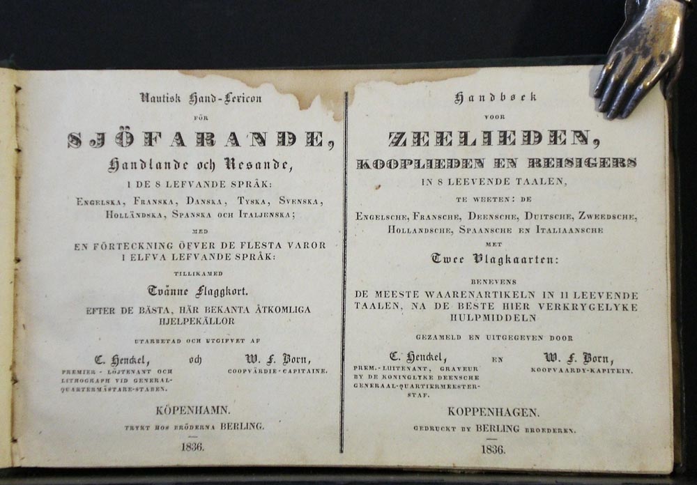 Nautical & commercial pocket-dictionary and dialoguebook for navigators, merchants and travellers (1836)