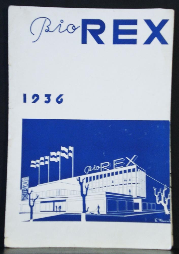 Helsinki - Helsingfors: Bio Rex 1936 - *topografia - suomi