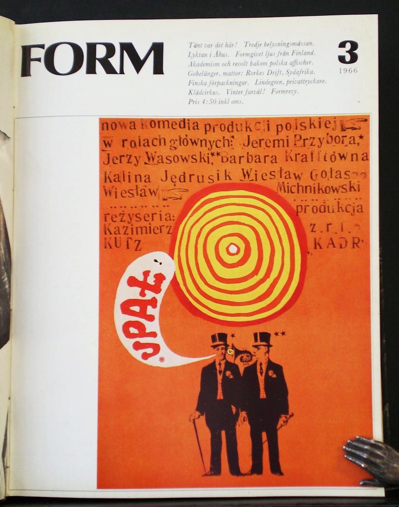 Form, årgång 62, 1966, 1-10 - taideteollisuus