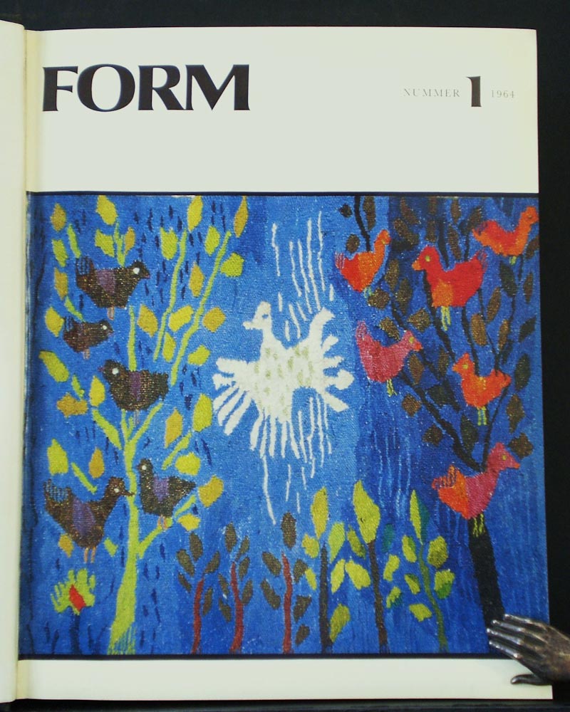 Form, årgång 60, 1964, 1-10 - taideteollisuus