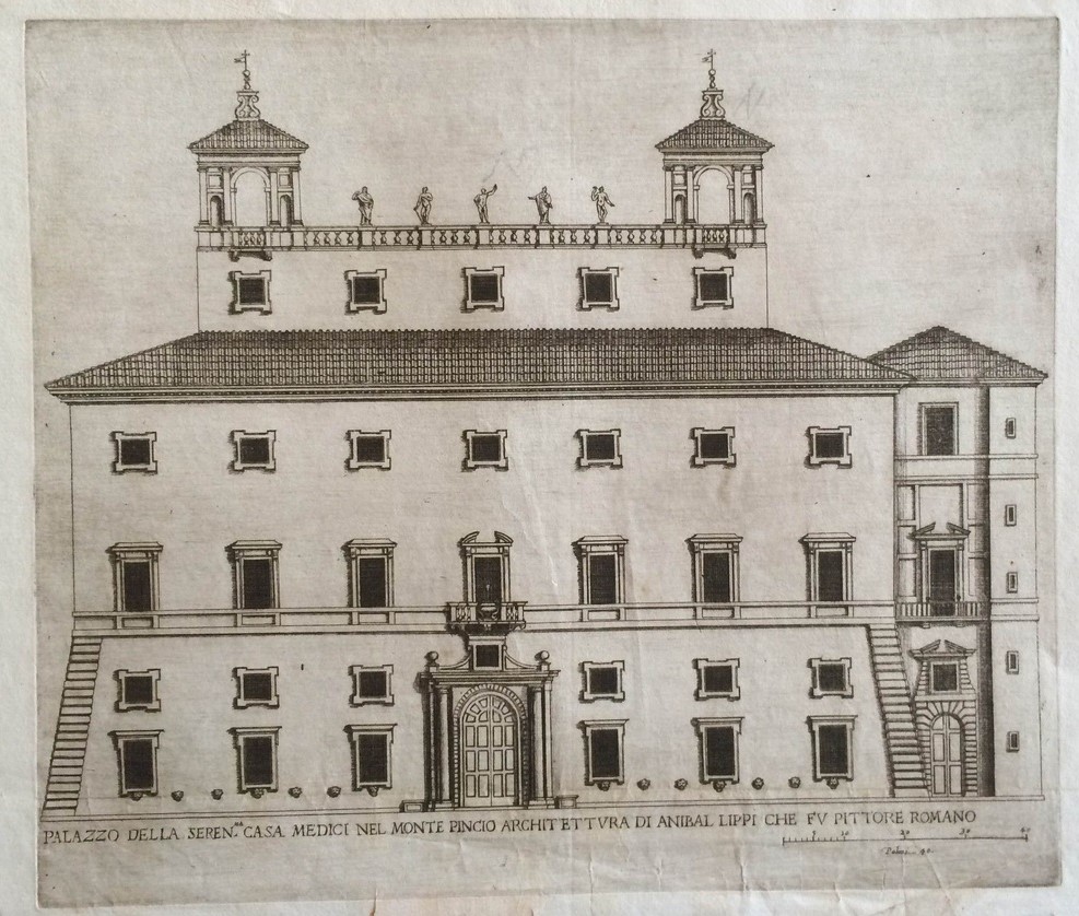 Ferrerio, P.: Palazzo della Seren. Casa Medici nel Monte Pincio