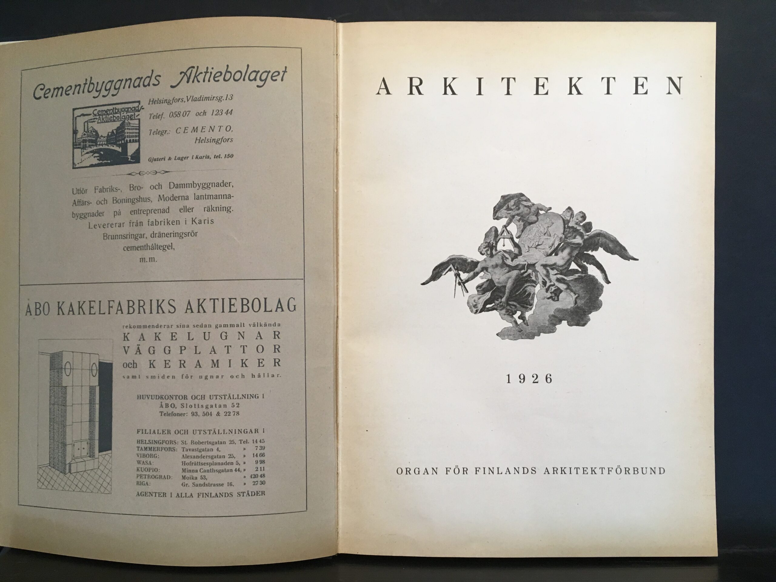 Arkitekten 1926. Tidskrift för arkitektur och dekorativ konst - Image 2