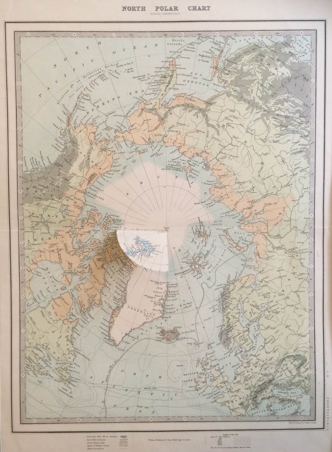 Johnston, A. K.: North Polar Chart