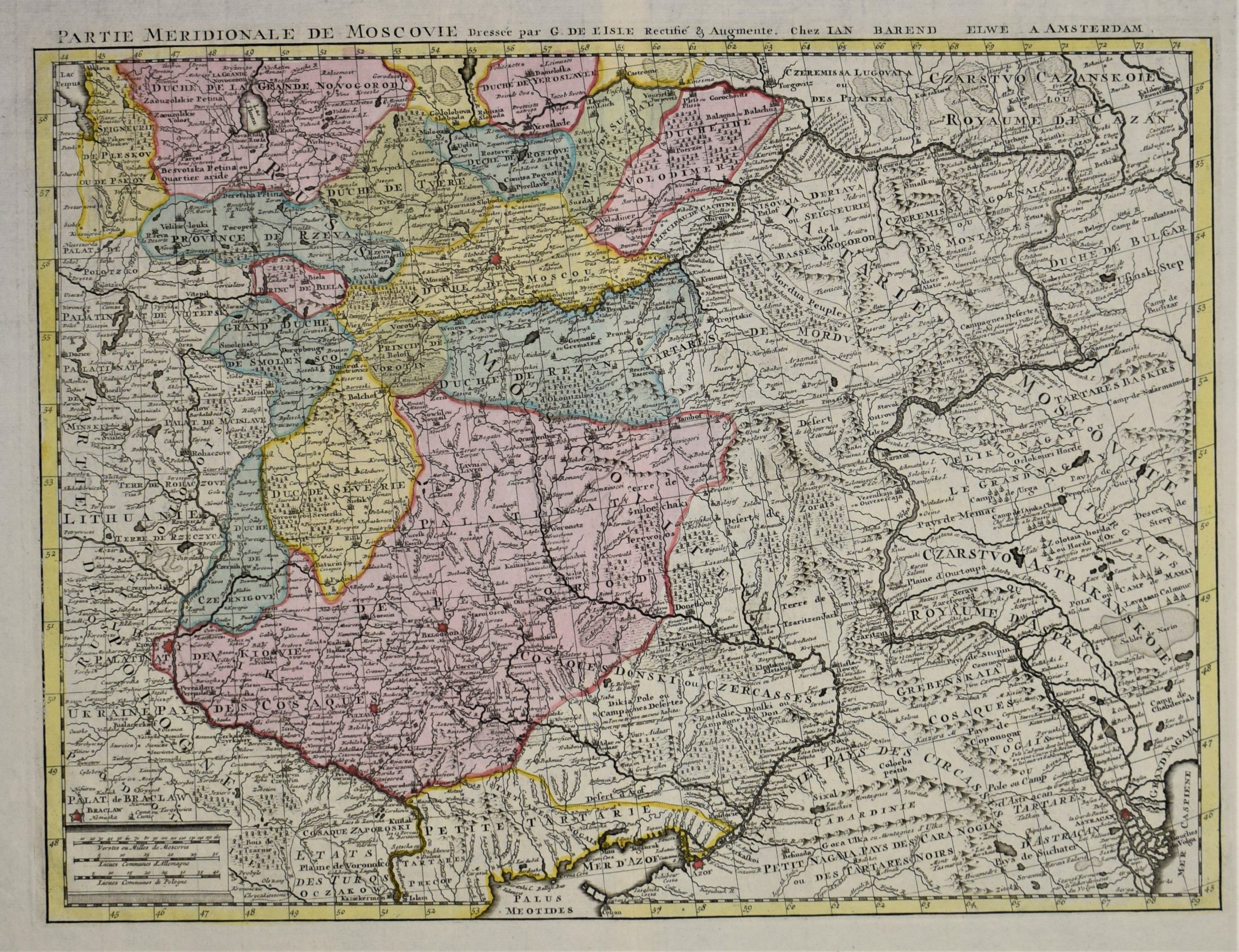 Elwe, I. B.: Partie Meridionale de Moscovie
