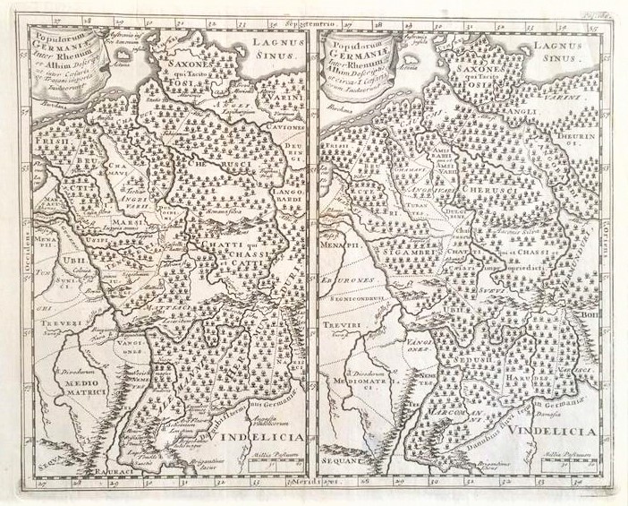 Cluverius, P.: Populorum Germanium inter Rhenum et Albim