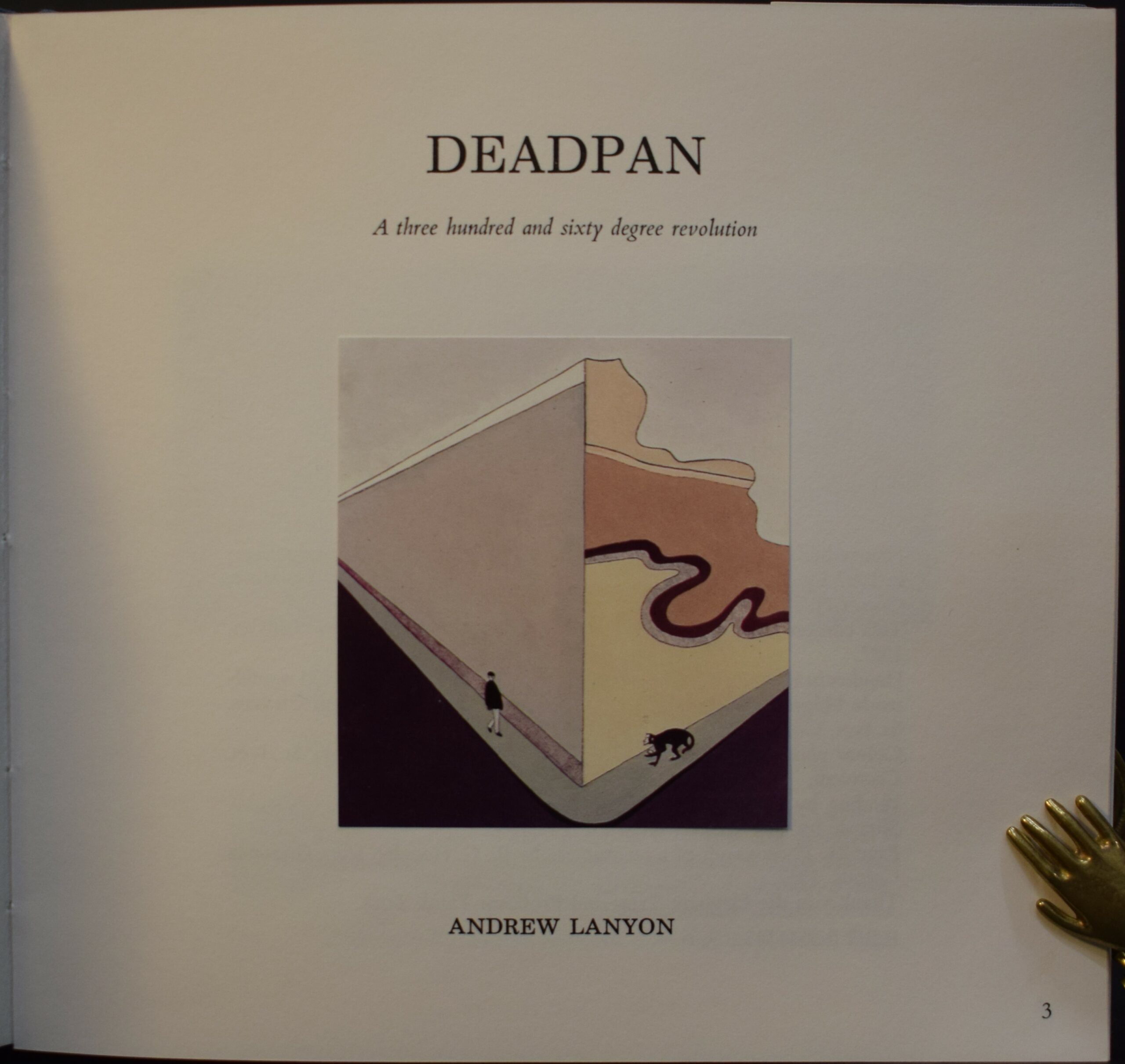 Deadpan by Andrew Lanyon titlepage