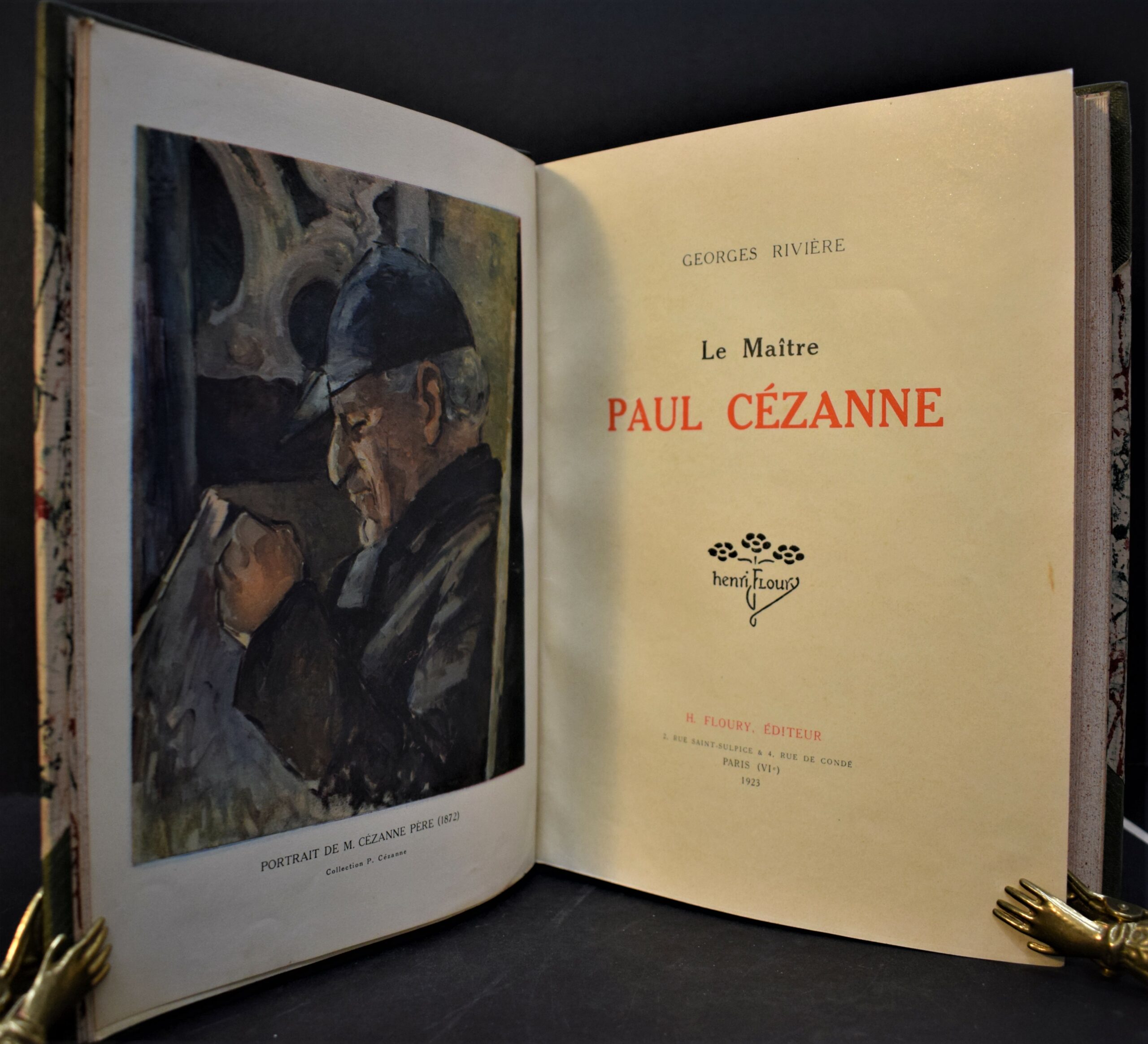 Le maître Le maître Paul Cezanne par Georges RivierePaul Cezanne par Georges Riviere