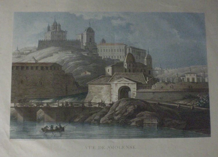Damame Demartrait, M. F.: Vue de Smolensk