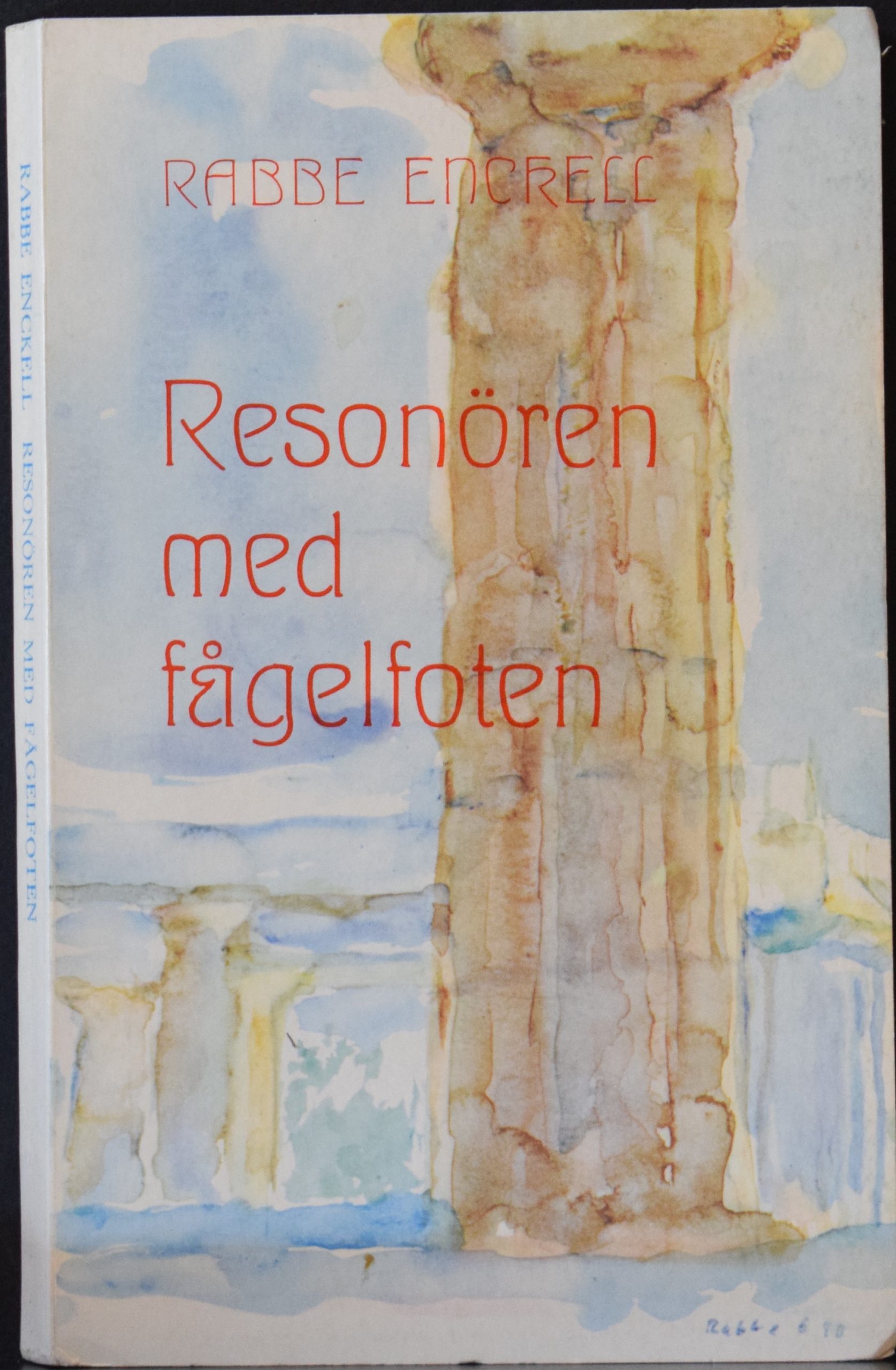 Rabbe Enckell Resonören med fågelfoten (1971)
