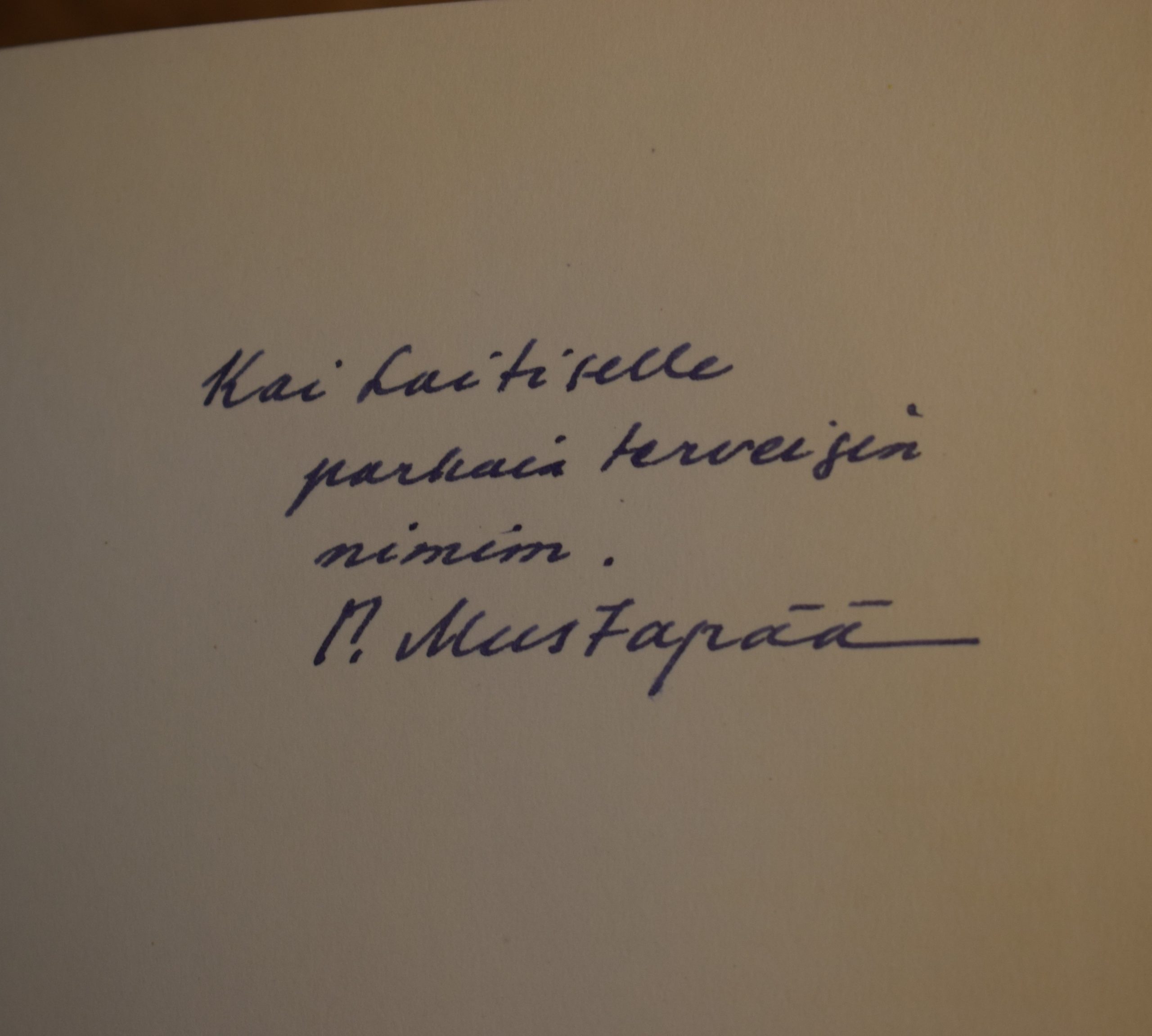 Mustapää, P.: Linnustaja (*omiste) - Image 2