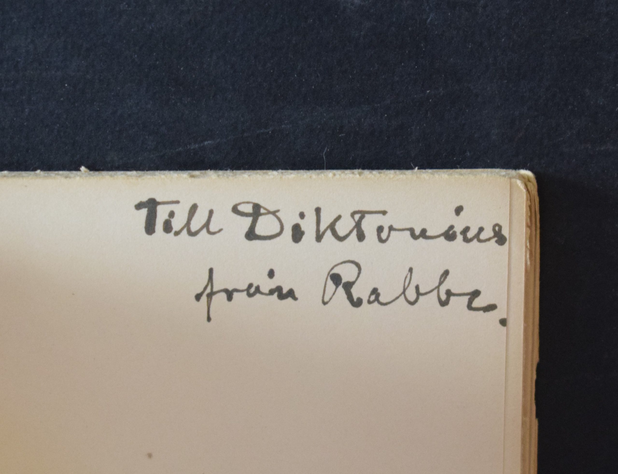 Enckell, Rabbe: Flöjtblåsarlycka (*dedikation) - Image 2