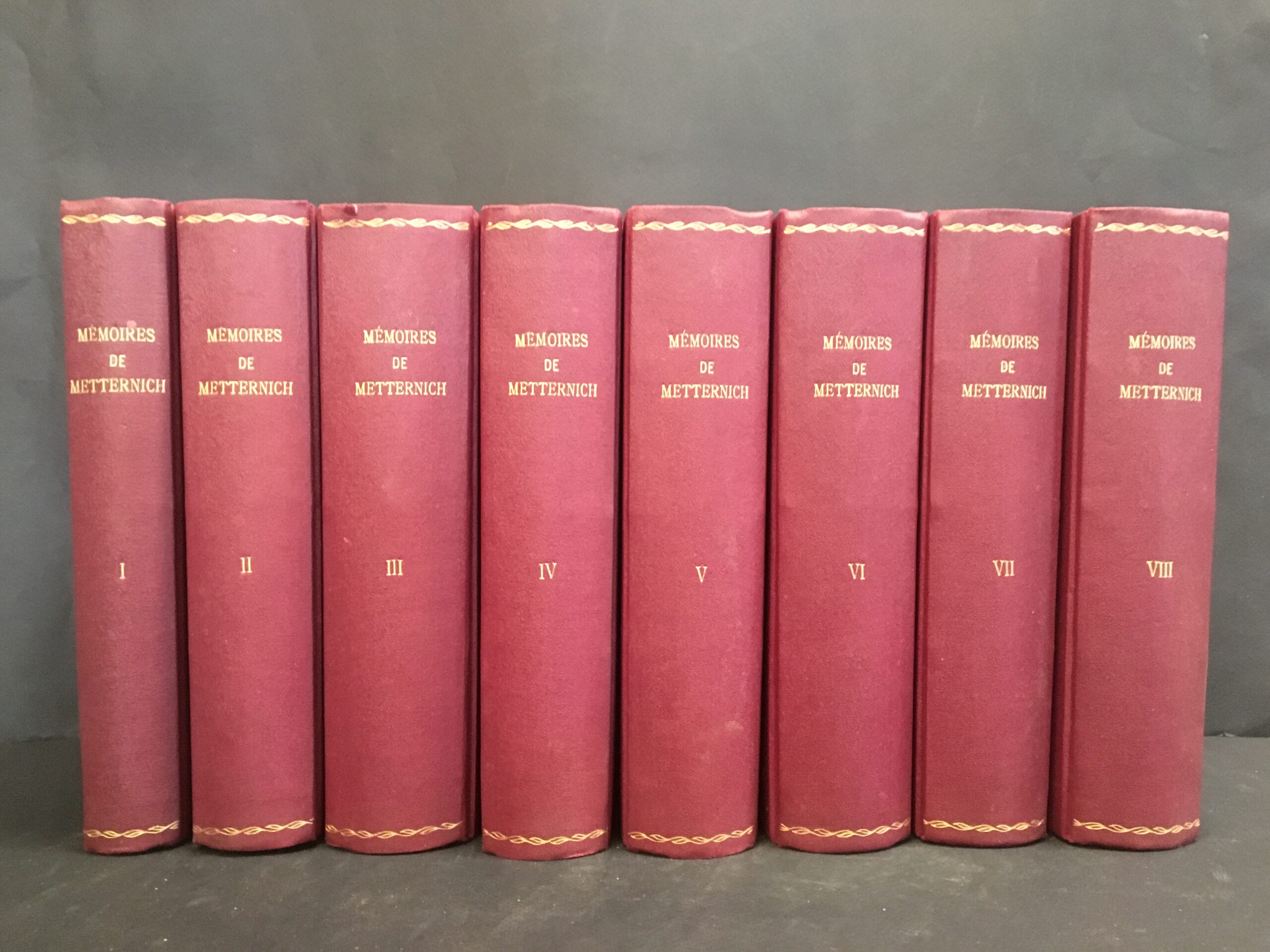 Mémoires, documents et écrits divers laissés par le prince de Metternich