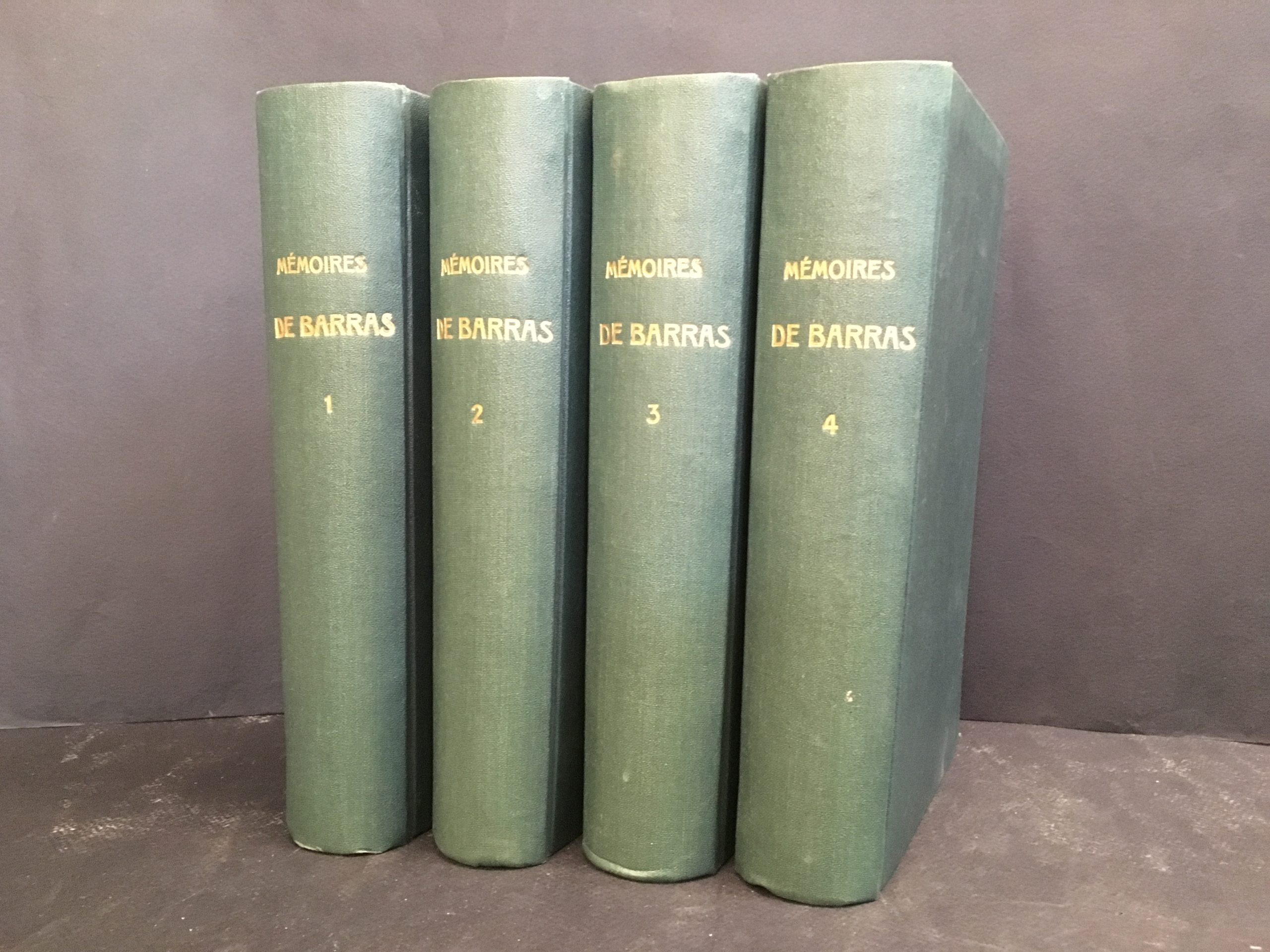 Mémoires de Barras: membre du directoire (1895)
