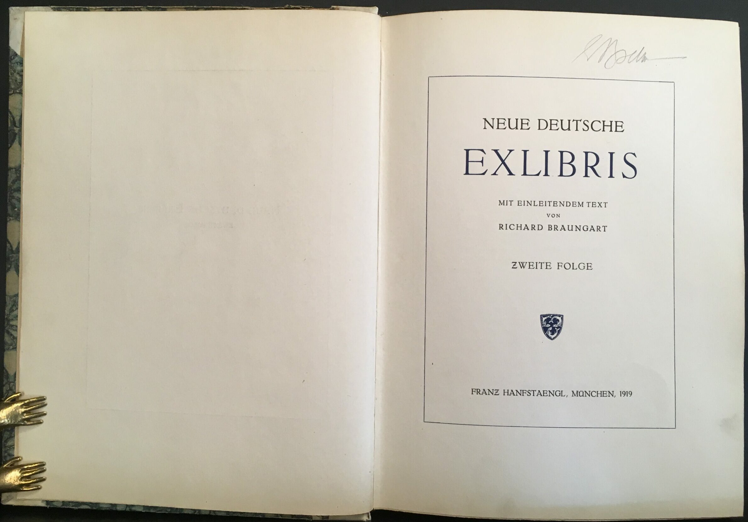 Baungard, Richard "Neue deutsche Exlibris"
