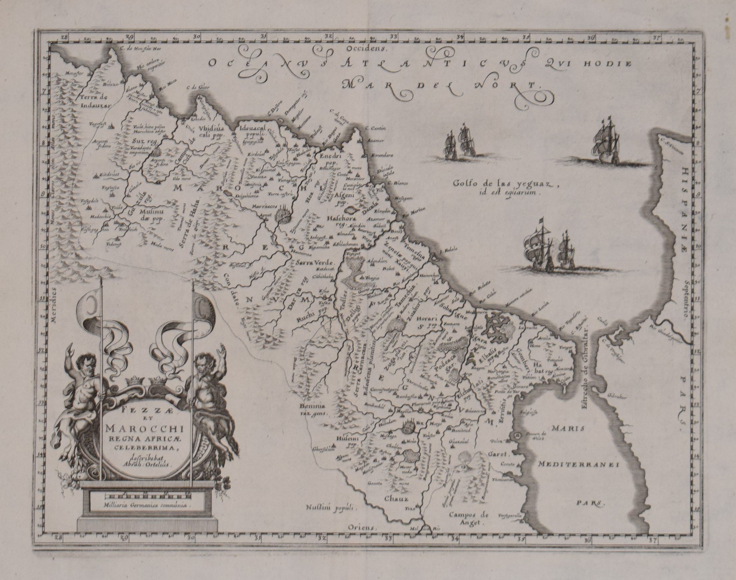 Fezzae et Marocchi Regna Africae Celeberrima (1640)