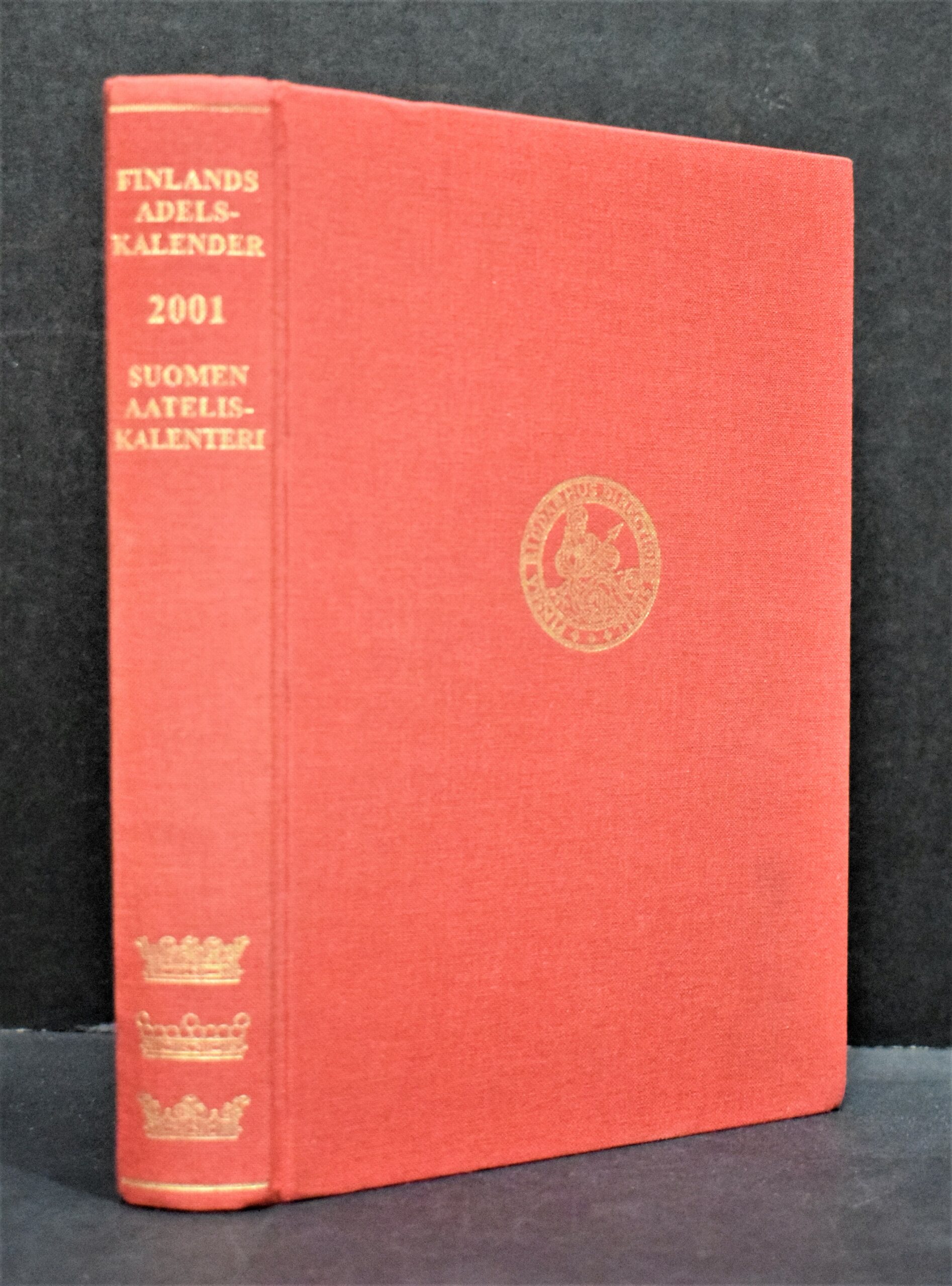 Finlands ridderskaps och adels kalender 2001 Suomen ritariston ja aatelin kalenteri