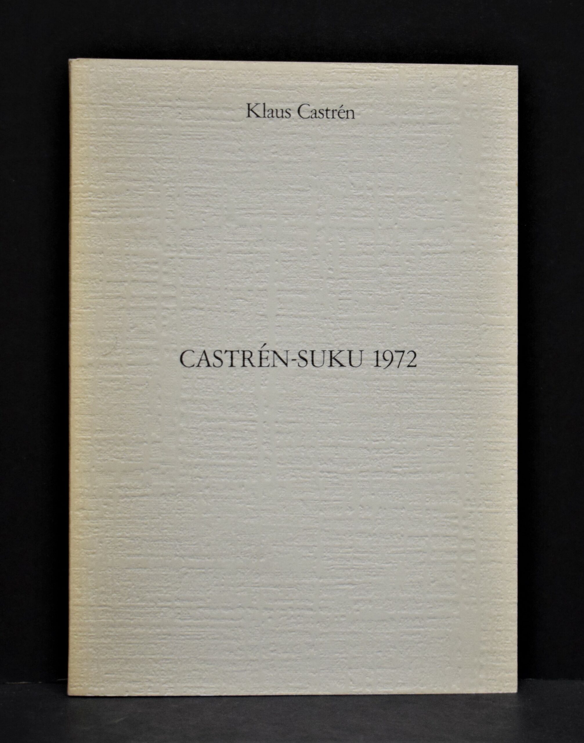 KLAUS CASTRÉN Castren-suku 1972