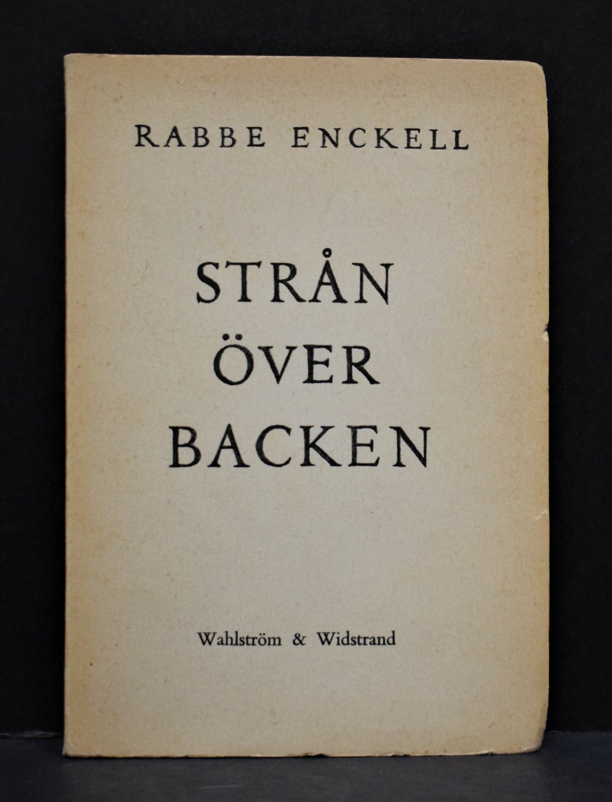 Rabbe Enckell Strån över backen (1958)