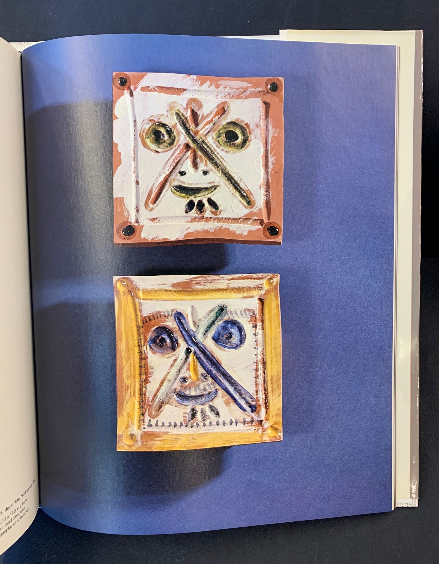 Picasso. Catalogue printed ceramics 1949-1971 picture inside book