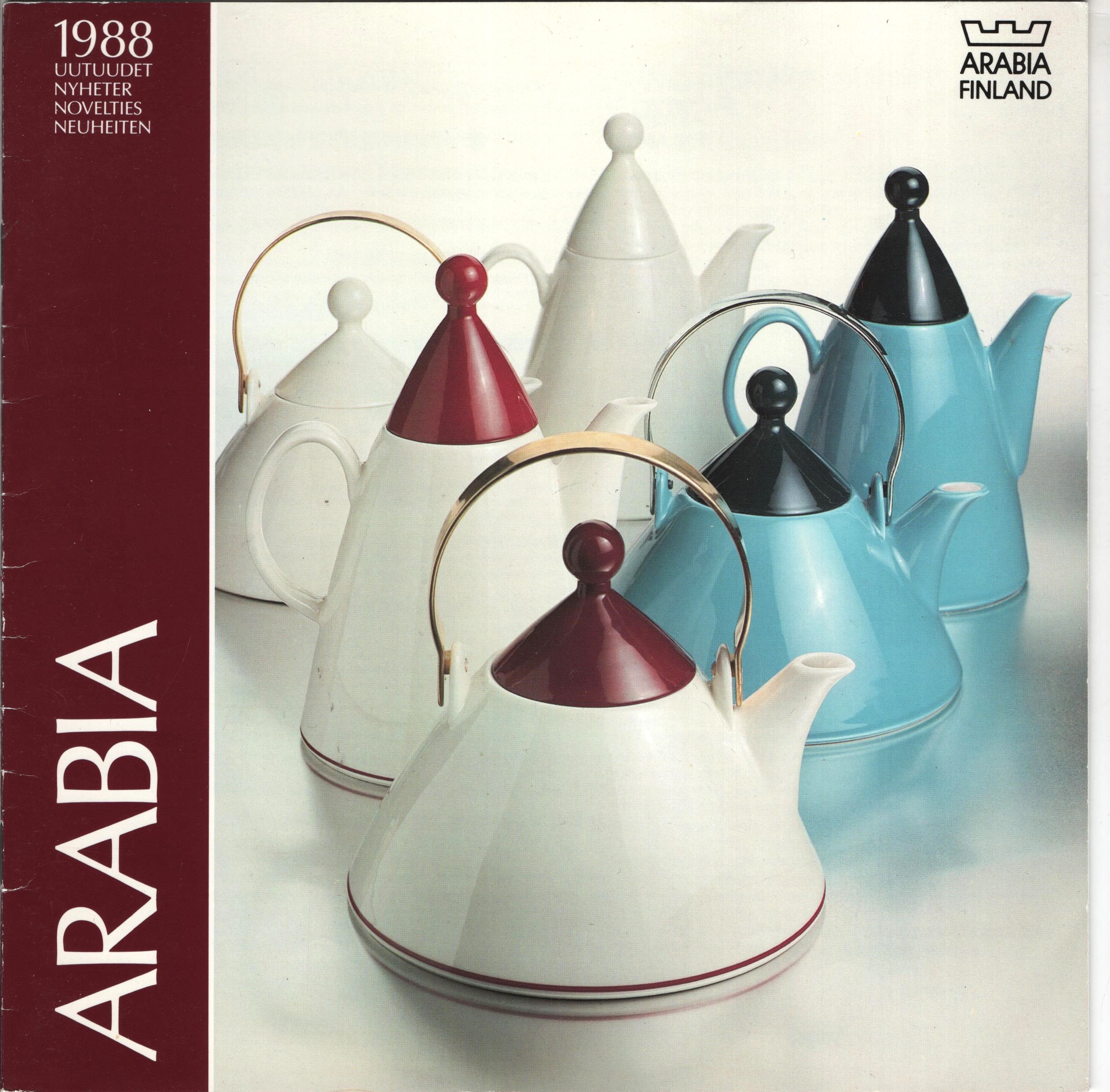 Arabia : uutuudet, nyheter, novelties, neuheiten (1988)