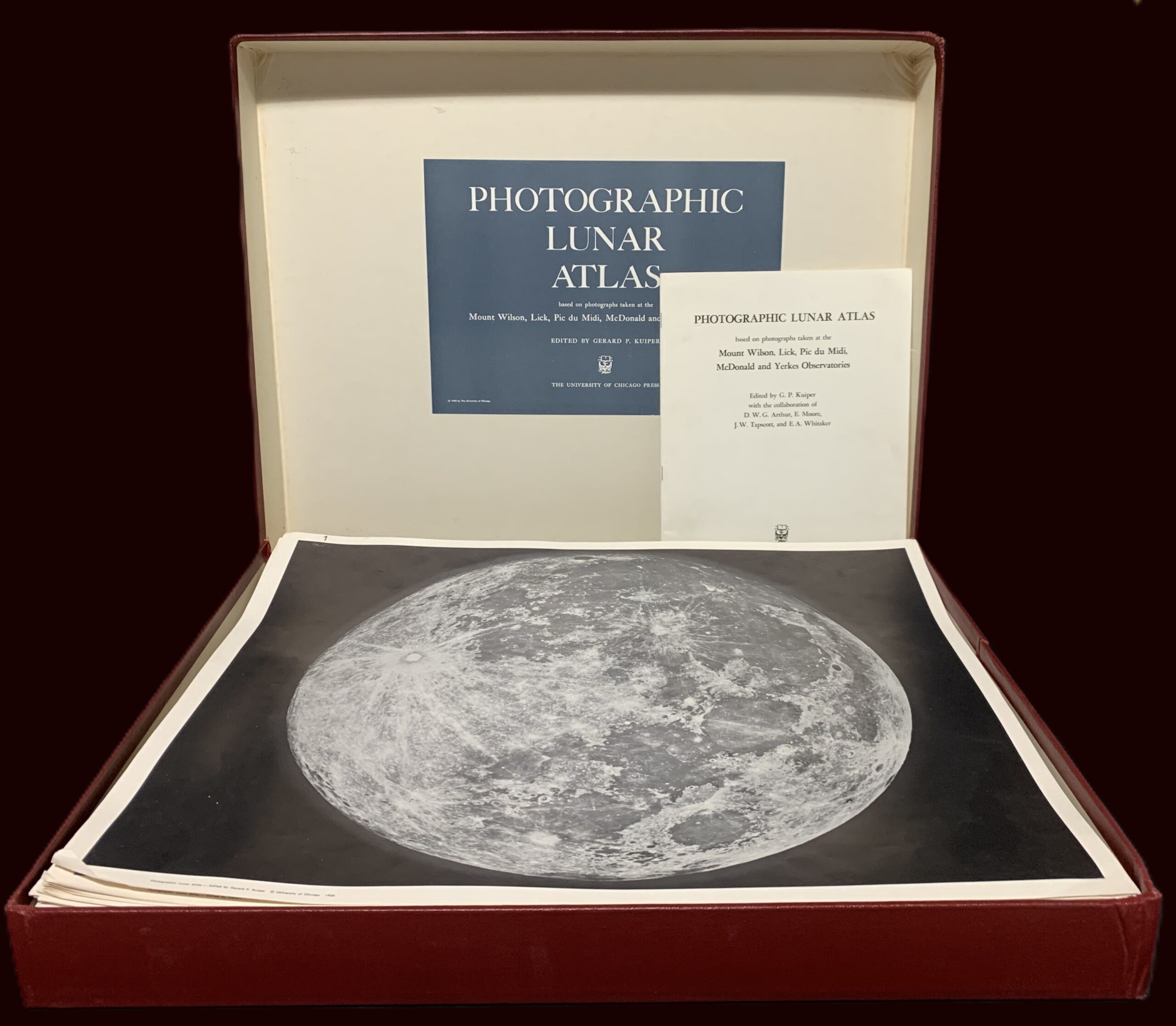 KUIPER's Photographic Lunar Atlas clamshell box