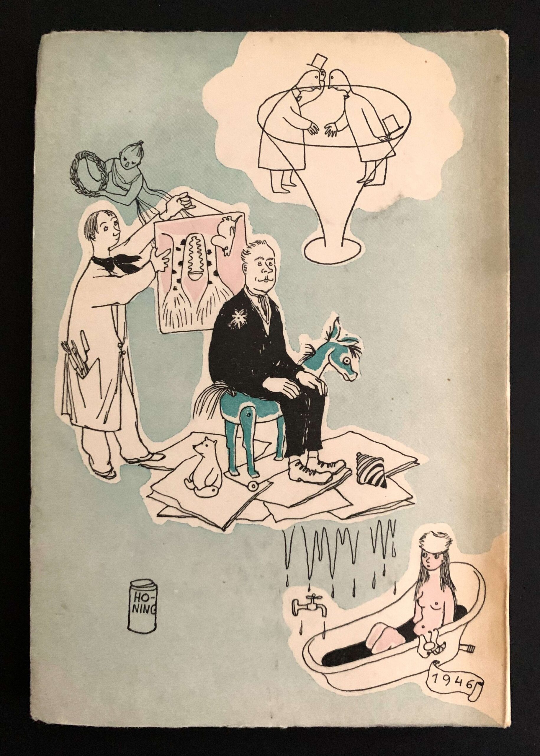 GUNNAR MÅRTENSON Vid närmare eftertanke (with Tove Jansson's illustration)