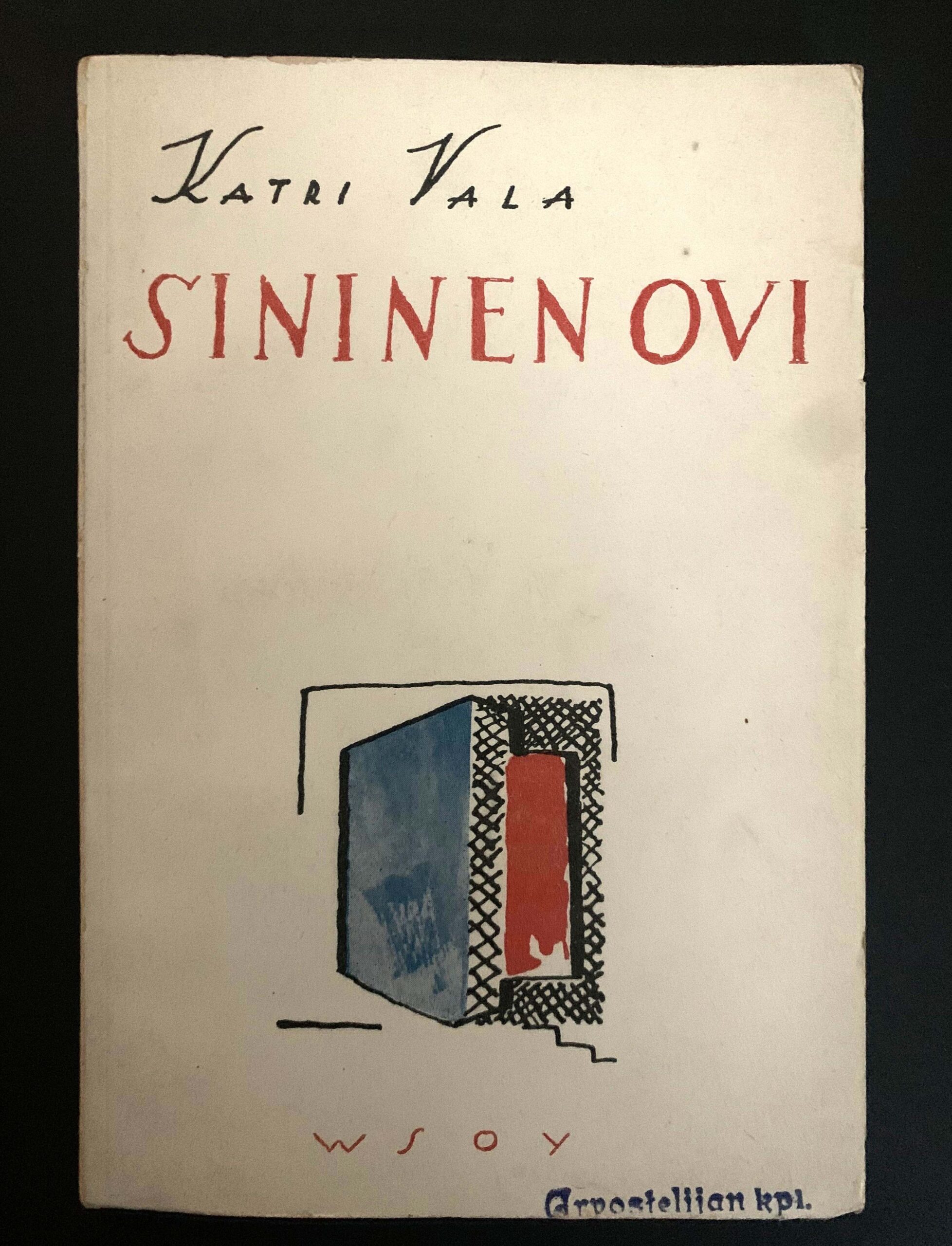 KATRI VALA Sininen ovi (1926)