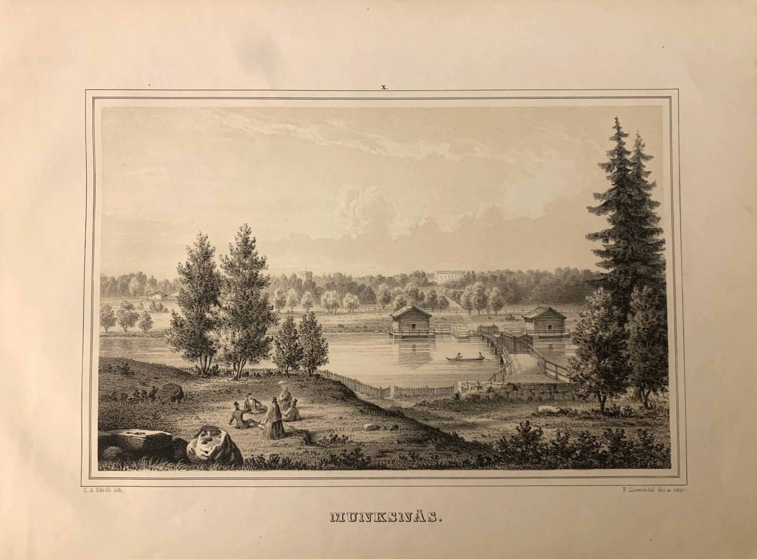F. LIEWENDAL Munksnäs (1865)